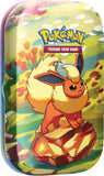 Pokemon Scarlet & Violet 8.5 Prismatic Evolutions Mini Tin (1) One Random Tin