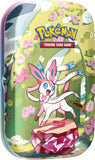 Pokemon Scarlet & Violet 8.5 Prismatic Evolutions Mini Tin (1) One Random Tin