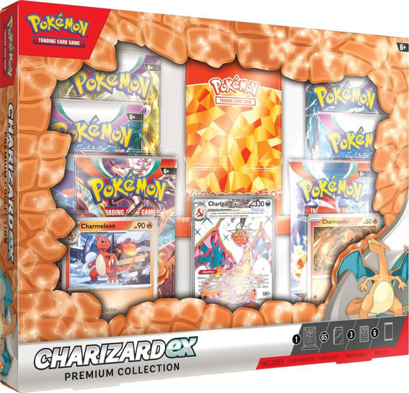 Pokemon TCG Scarlet & Violet Charizard EX - Premium Collection Box
