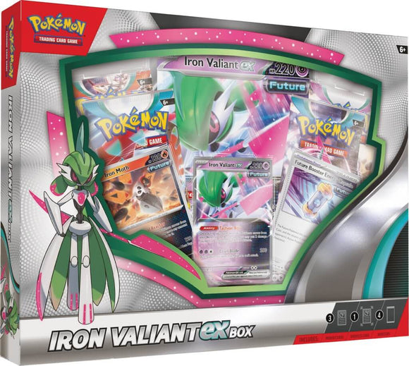 Pokemon TCG Iron Valiant EX Collection Box