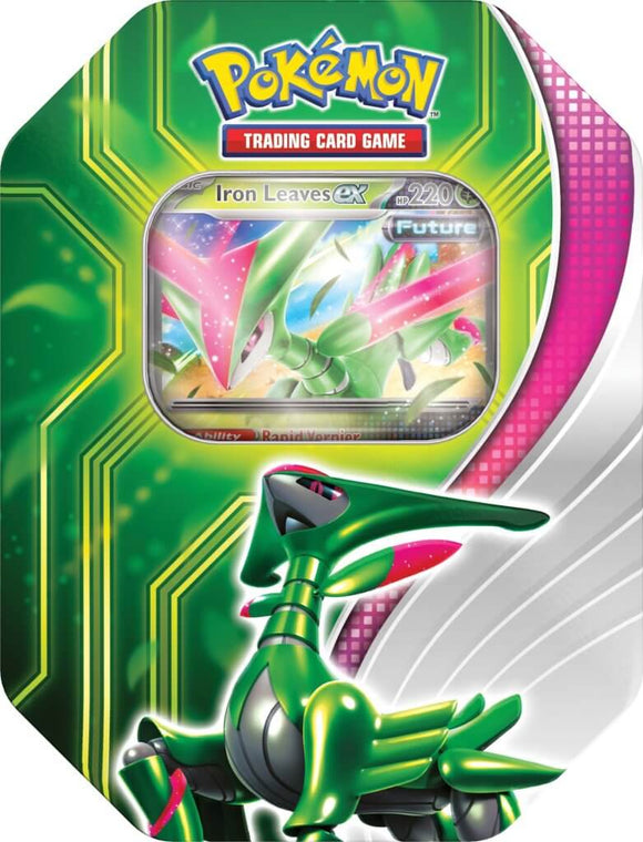 Pokemon TCG: Paradox Clash Tin (Iron Leaves EX)