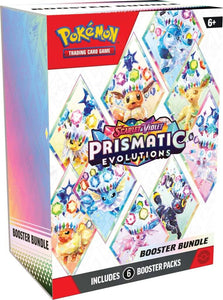 Pokemon Scarlet & Violet: Prismatic Evolutions Booster Bundle