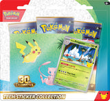 Pokemon TCG 30th Celebration Tech Sticker Collection