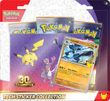 Pokemon TCG 30th Celebration Tech Sticker Collection