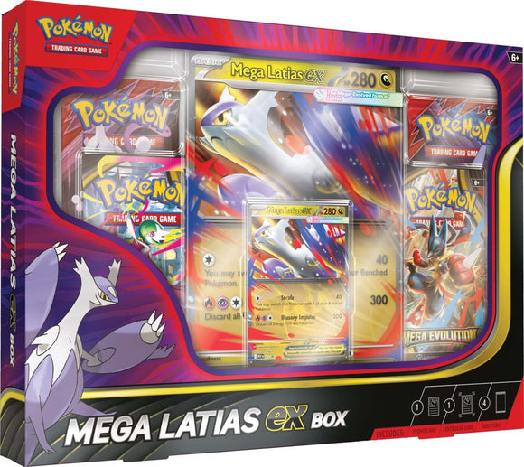 Pokemon TCG Mega Evolution Mega Latias EX Collection Box
