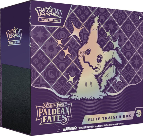 Pokemon Scarlet & Violet: Paldean Fates Elite Trainer Box