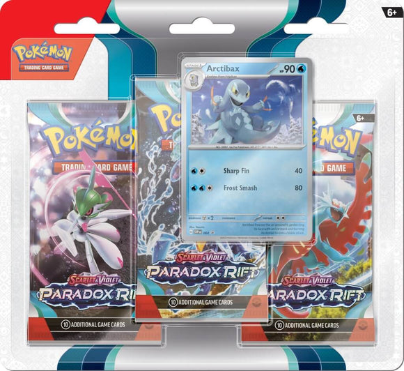 Pokemon Scarlet & Violet: Paradox Rift 3x Booster Blister Pack