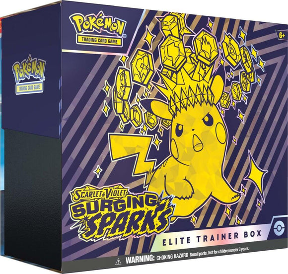 Pokemon TCG Scarley & Violet Surging Sparks Elite Trainer Box