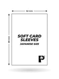 Palms Off Gaming Standard Soft Card Sleeves (Penny Sleeves) - Japanese 100ct
