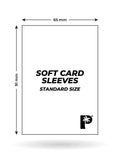 Palms Off Gaming Standard Soft Card Sleeves (Penny Sleeves) - Standard 100ct