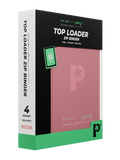 Palms Off Gaming Collector's Series Toploader Zip Binder - 4 Pocket (various colours)