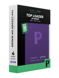 Palms Off Gaming Collector's Series Toploader Zip Binder - 4 Pocket (various colours)