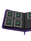 Palms Off Gaming Collector's Series Toploader Zip Binder - 4 Pocket (various colours)