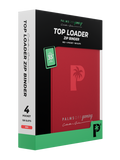 Palms Off Gaming Collector's Series Toploader Zip Binder - 4 Pocket (various colours)