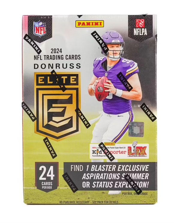 2024 Panini Donruss Elite NFL Football cards - Blaster Box