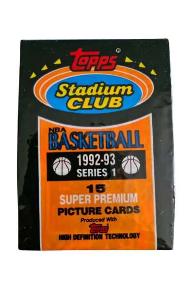 1992-93 Topps Stadium Club Series 1 NBA Basketball - Hobby Pack