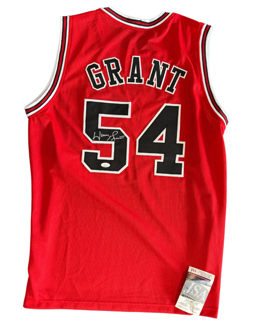 Horace Grant Autographed Bulls Basketball Jersey w/ COA