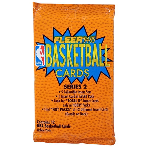 1994-95 Fleer Series 2 NBA Basketball - Hobby Pack