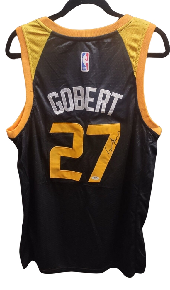 Rudy Gobert Authographed Jazz Swingman Basketball Jersey w/ COA