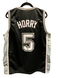 Robert Horry Authographed Spurs Basketball Jersey w/ COA