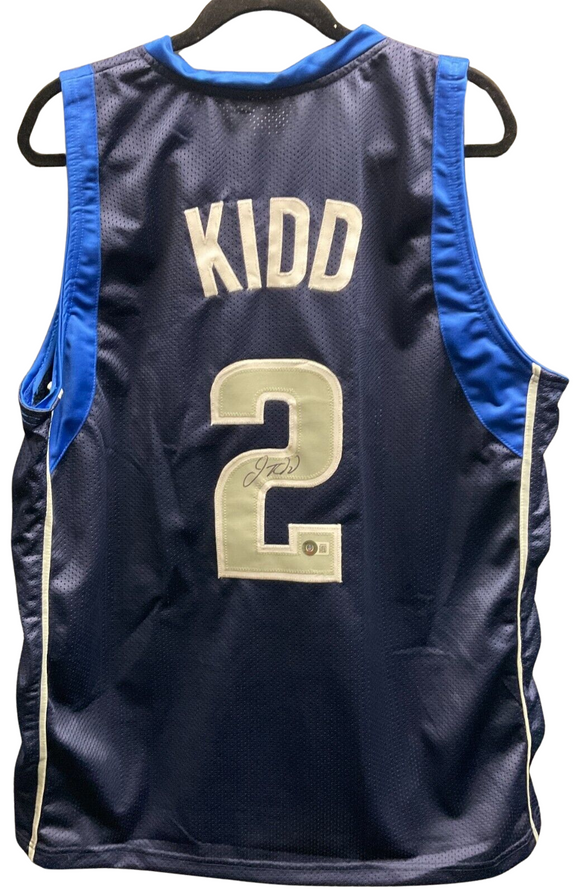 Jason Kidd Authographed Mavericks Basketball Jersey w/ COA