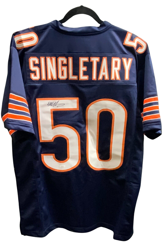 Mike Singletary Autographed Bears Football Jersey w/ COA