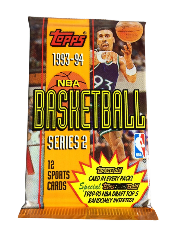 1993-94 Topps Series 2 NBA Basketball - Hobby Pack