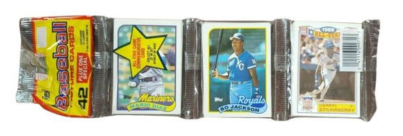 1989 Topps MLB Baseball cards - Retail Rack Pack