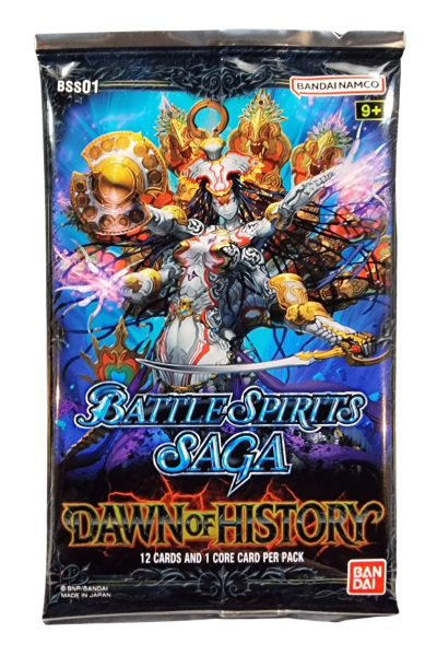 Battle Spirits Saga TCG Dawn of History BSS01 - Booster Pack – The Battle Spirits Saga TCG Dawn of History BSS01 - Booster Pack – The