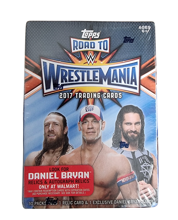 2017 Topps WWE Road to WrestleMania wrestling cards - Blaster Box