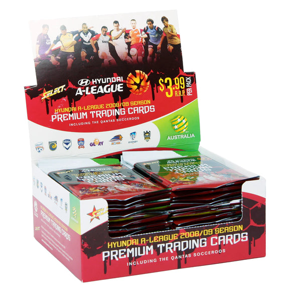 2008-09 Select Hyundai A-League soccer trading cards - Retail Box (32ct)