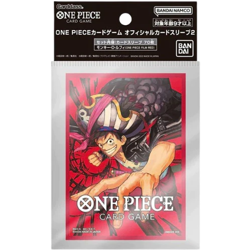 One Piece TCG Official Deck Sleeves Series 2 - Monkey D. Luffy