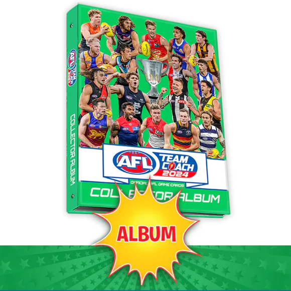 2024 TeamCoach AFL footy cards - Collector Album