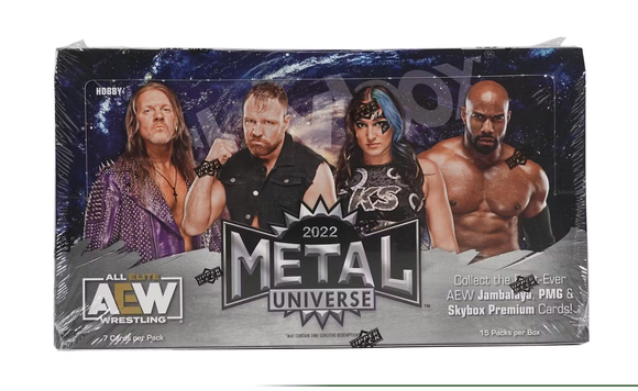 2022 Upper Deck Skybox Metal Universe AEW Wrestling cards - Hobby Box