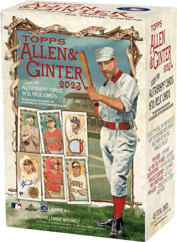 2023 Topps Allen & Ginter MLB Baseball cards - Blaster Box