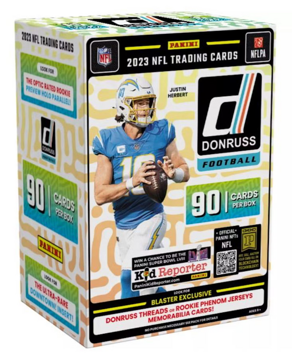2023 Panini Donruss NFL Football cards - Blaster Box