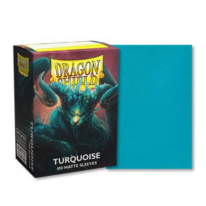 Dragon Shield Deck Sleeves - Matte Turquoise (100ct)