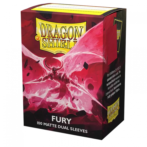 Dragon Shield Deck Sleeves - Dual Matte Fury (100ct)