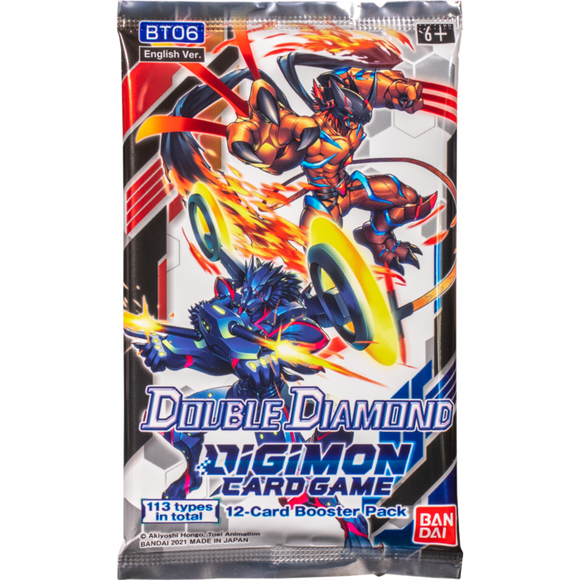 Digimon Card Game BT06 Double Diamond - Booster Pack