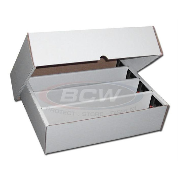 BCW Full Lid 3,200ct Cardboard Storage Box w/ Lid
