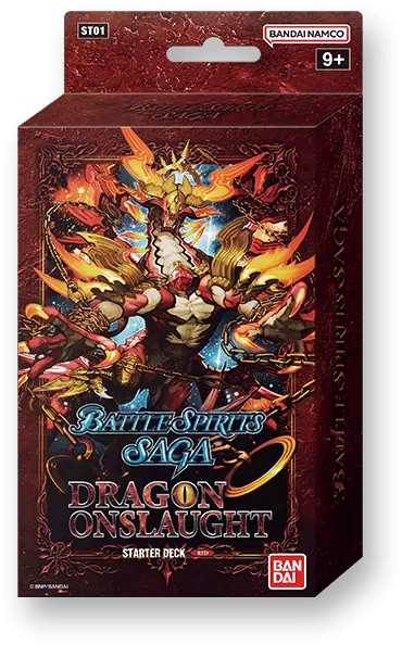 Battle Spirits Saga TCG Dragon Onslaught SD01 - Red Starter Deck