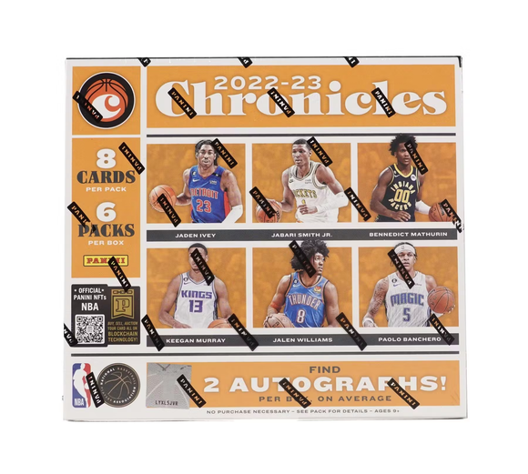 2022-23 Panini Chronicles NBA Basketball cards - Hobby Box