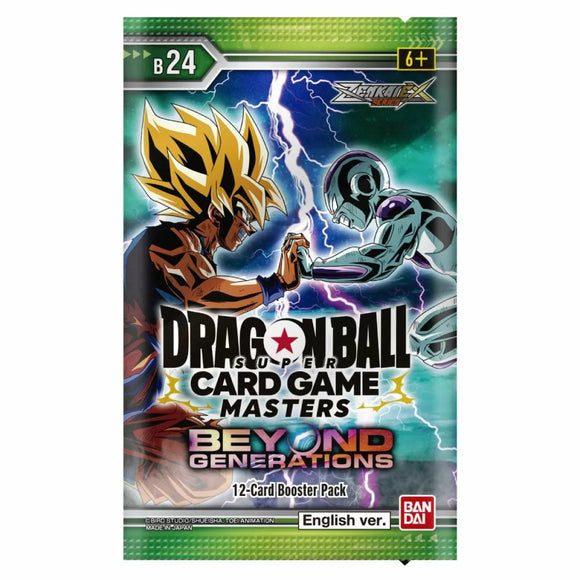 Dragon Ball Super TCG Masters Zenkai Series 07 Beyond Generations - Booster Pack