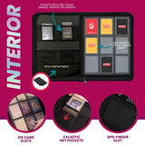 EVORETRO Shield+ 216 9-Pocket Binder Album for Toploaders - White