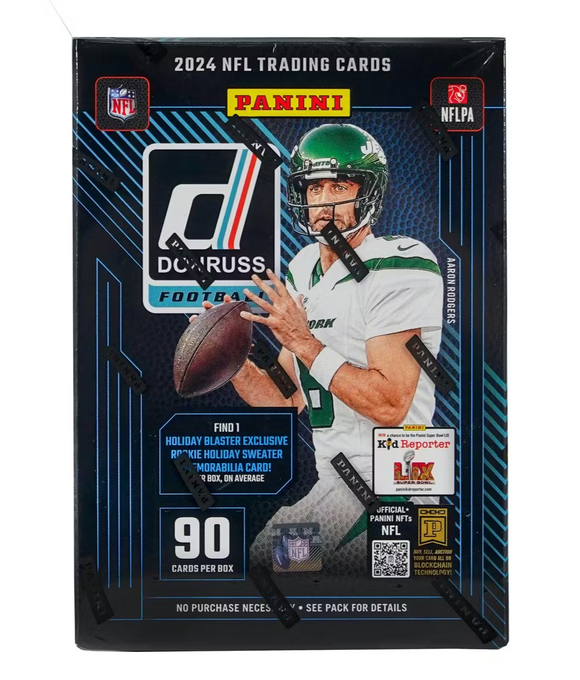 2024 Panini Donruss NFL Football cards - Winter Holiday Blaster Box