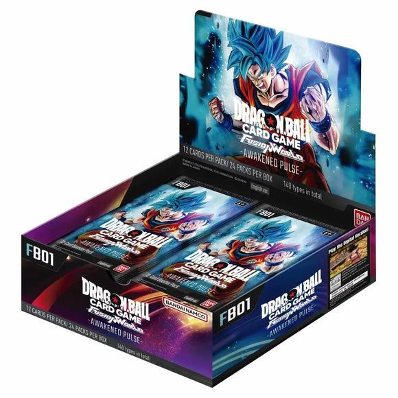 Dragon Ball Super TCG Fusion World Awakened Pulse FB01 - Booster Box (24ct)