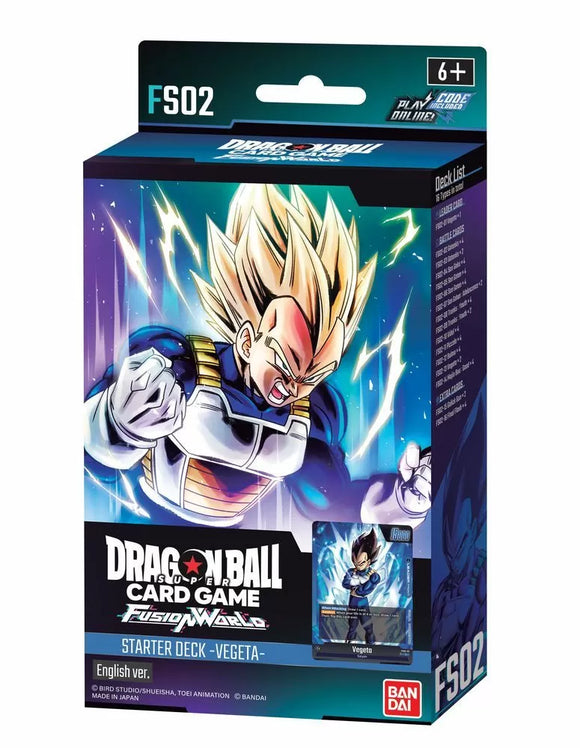 Dragon Ball Super TCG Fusion World Starter Deck - Vegeta (FS02)