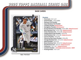 2025 Topps Series 1 MLB Baseball cards - Hobby Box