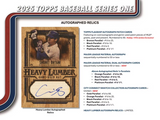 2025 Topps Series 1 MLB Baseball cards - Hobby Box