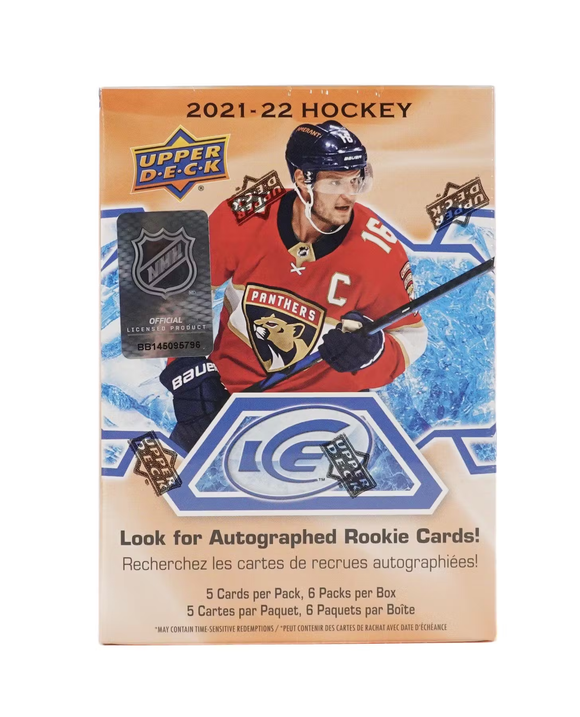 2021-22 Upper Deck ICE NHL Hockey - Blaster Box